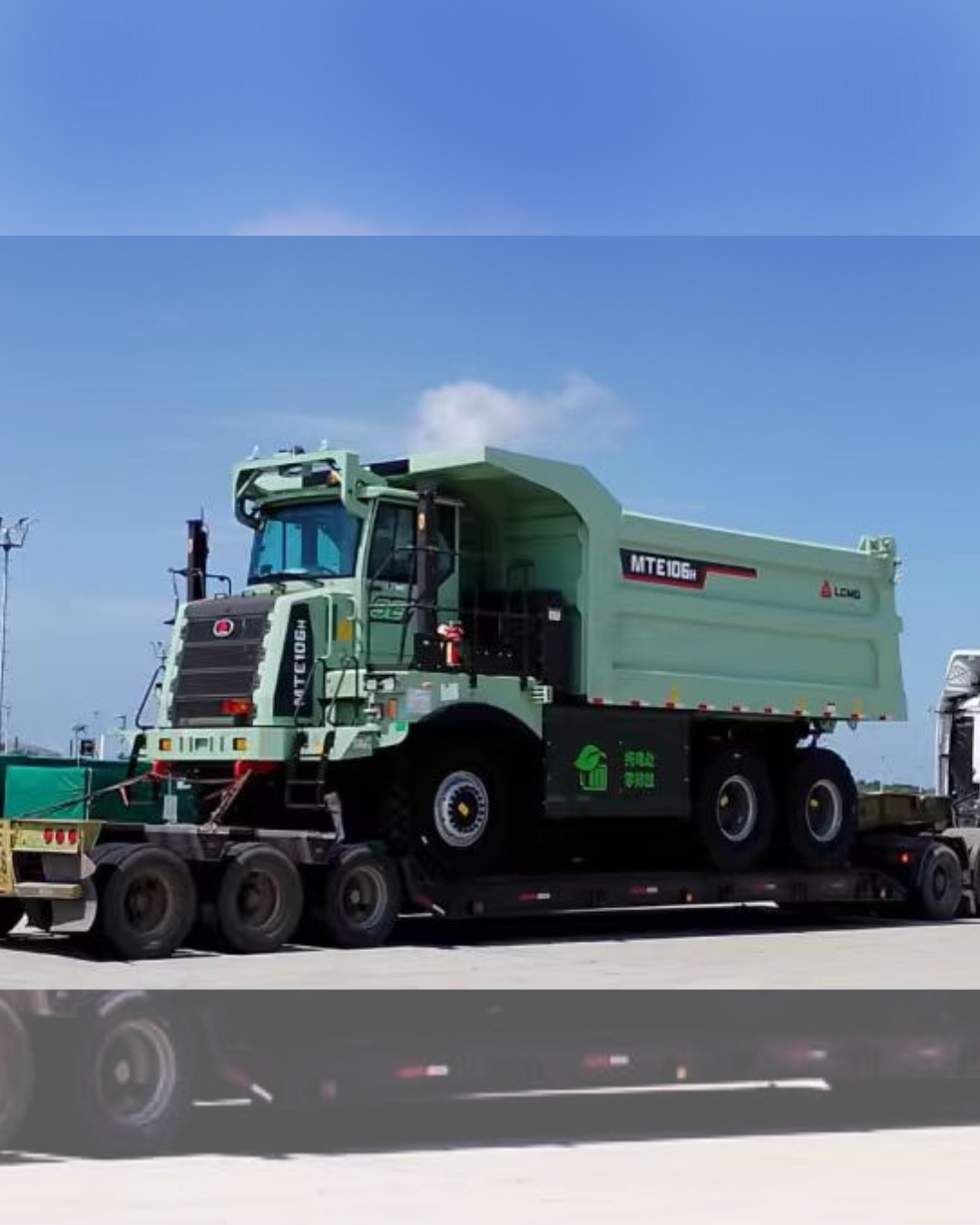 Camion minero hibirdo - Eentrega