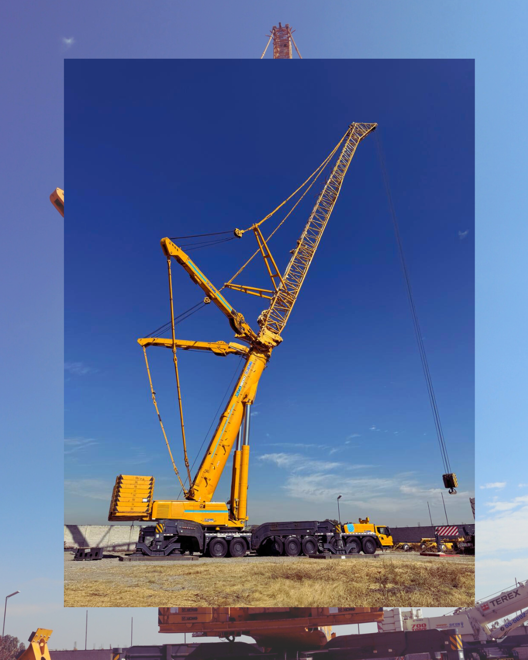 Grua 1400 toneladas_Entrega