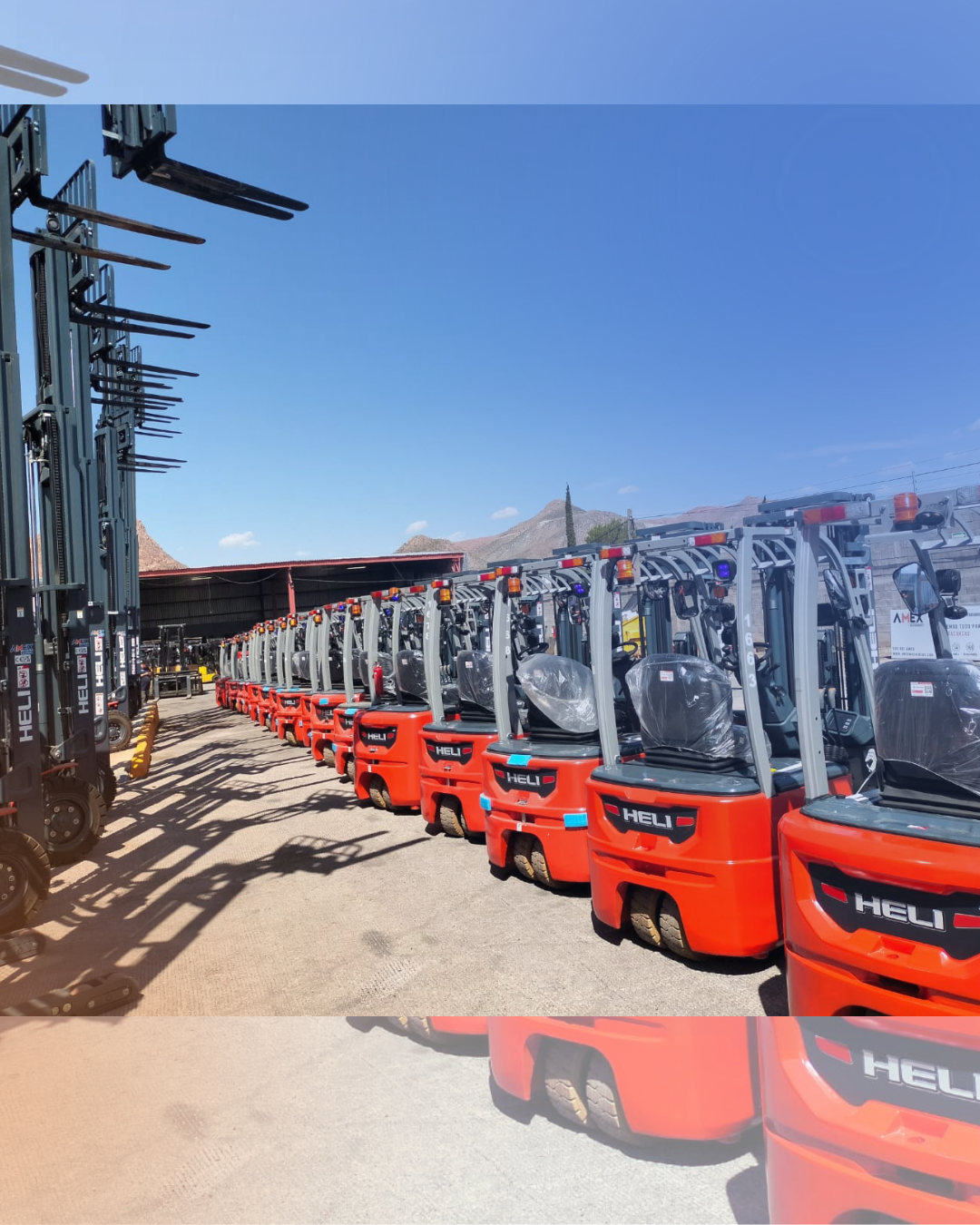 Heli montacargas - Entrega